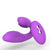 Aria Plug anal vibrant en silicone Violet / Avec