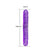 Gode Anal Adventures Beaded en Silicone Violet / M