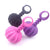 Plug anal Silicone triple perle courber Violet